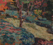 Rosseau 8, oil on wood, 10" x 12", sold